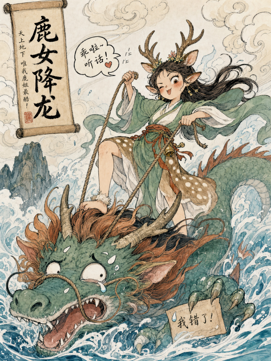 鹿女降龙