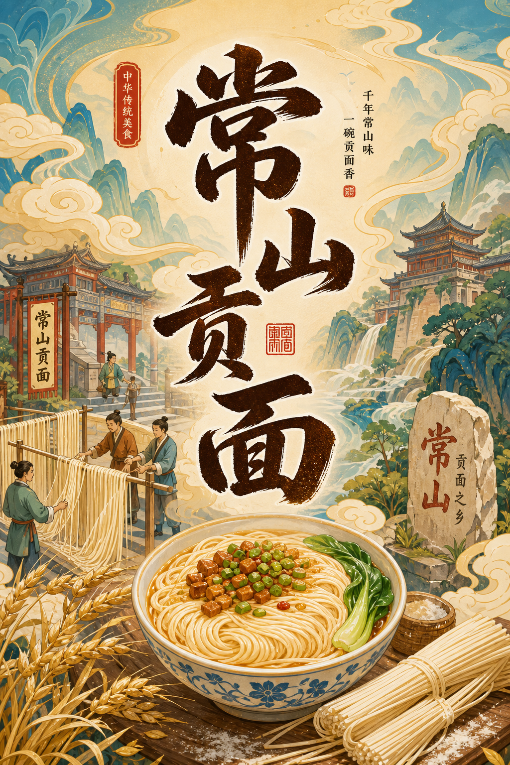 常山贡面