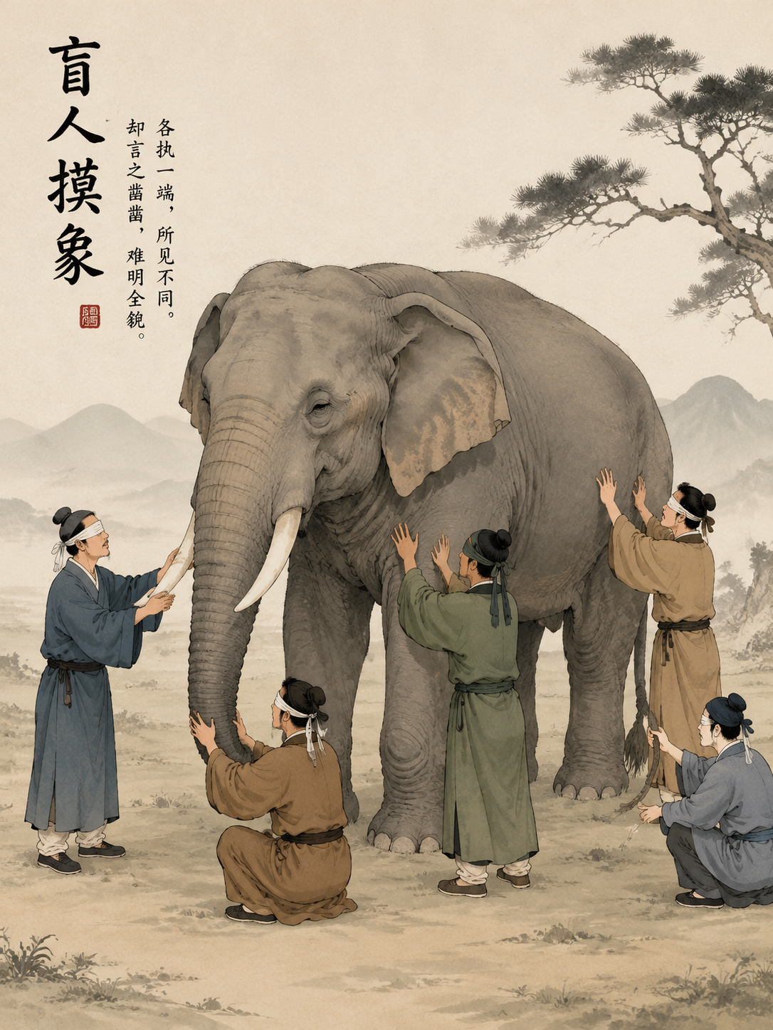 盲人摸象