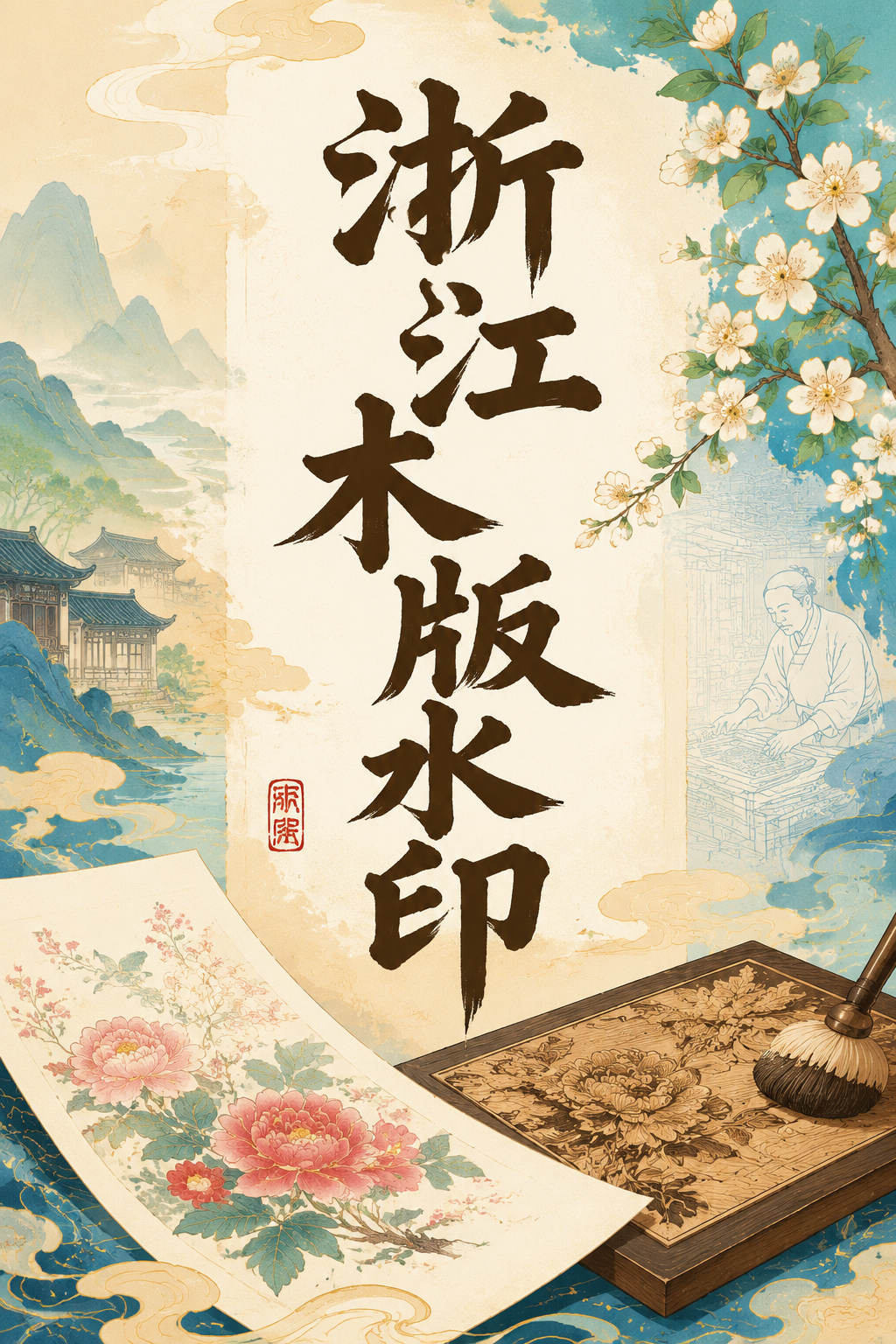 浙江木版水印