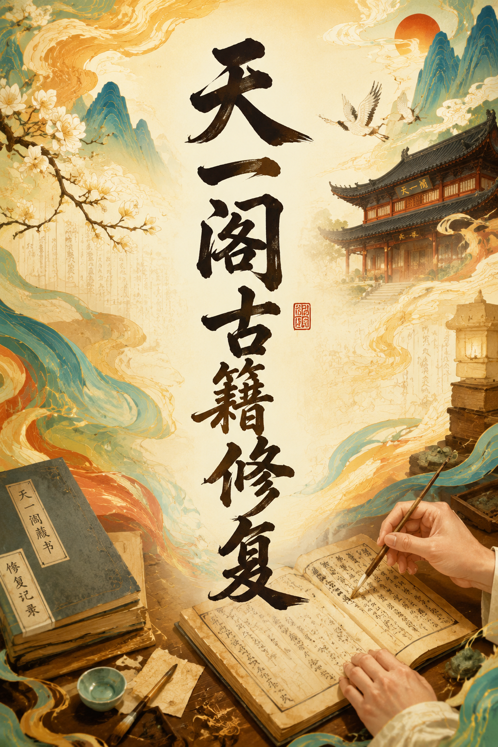 天一阁古籍修复