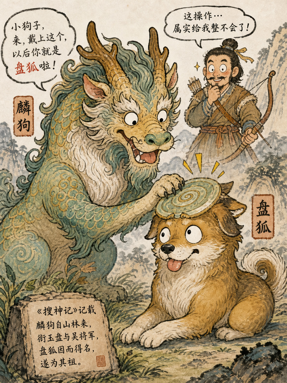 麟狗盘瓠