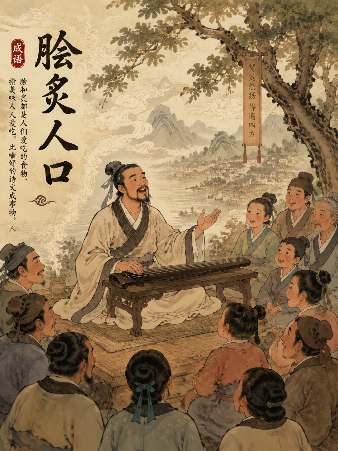 脍炙人口