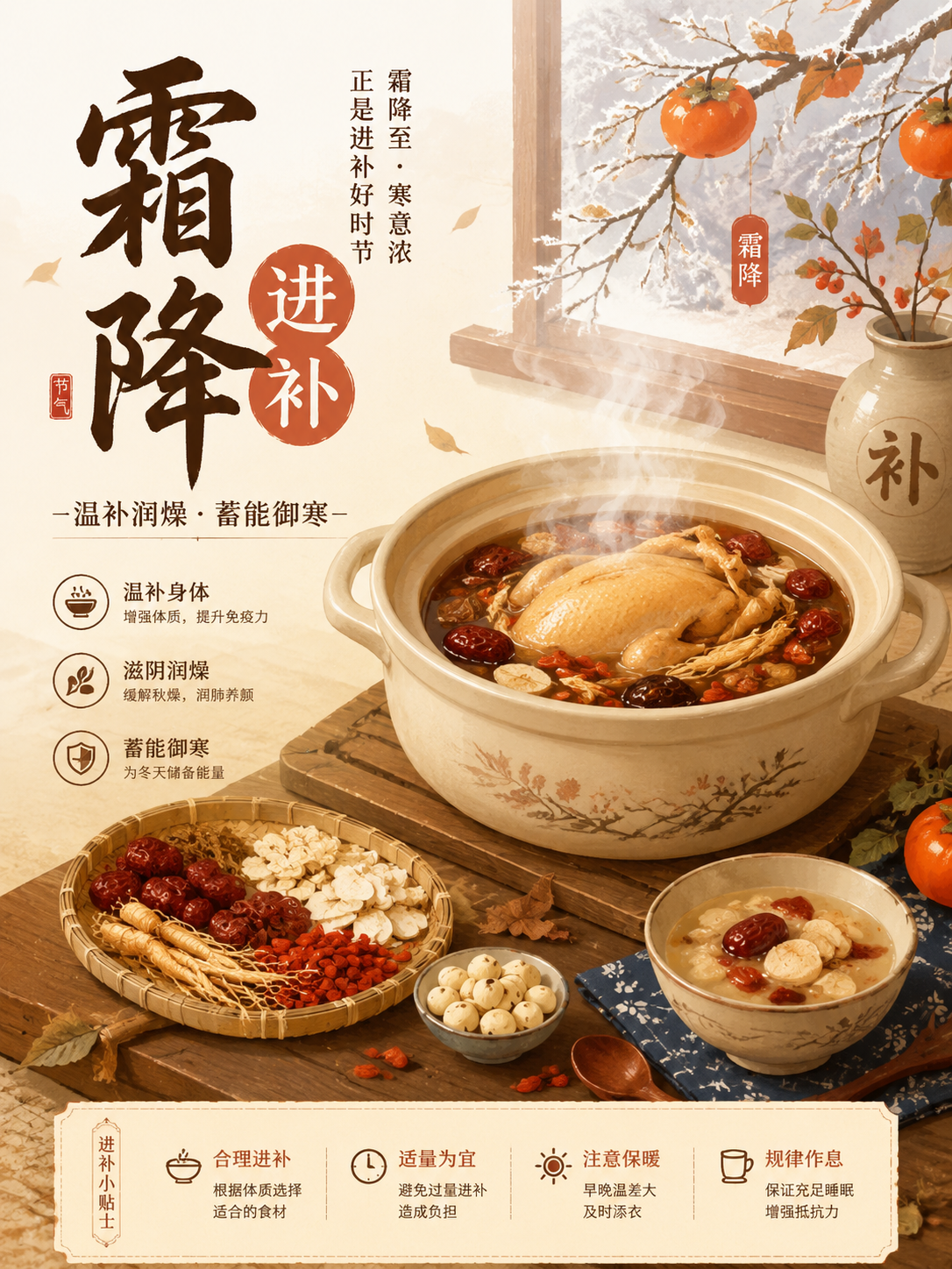 霜降进补