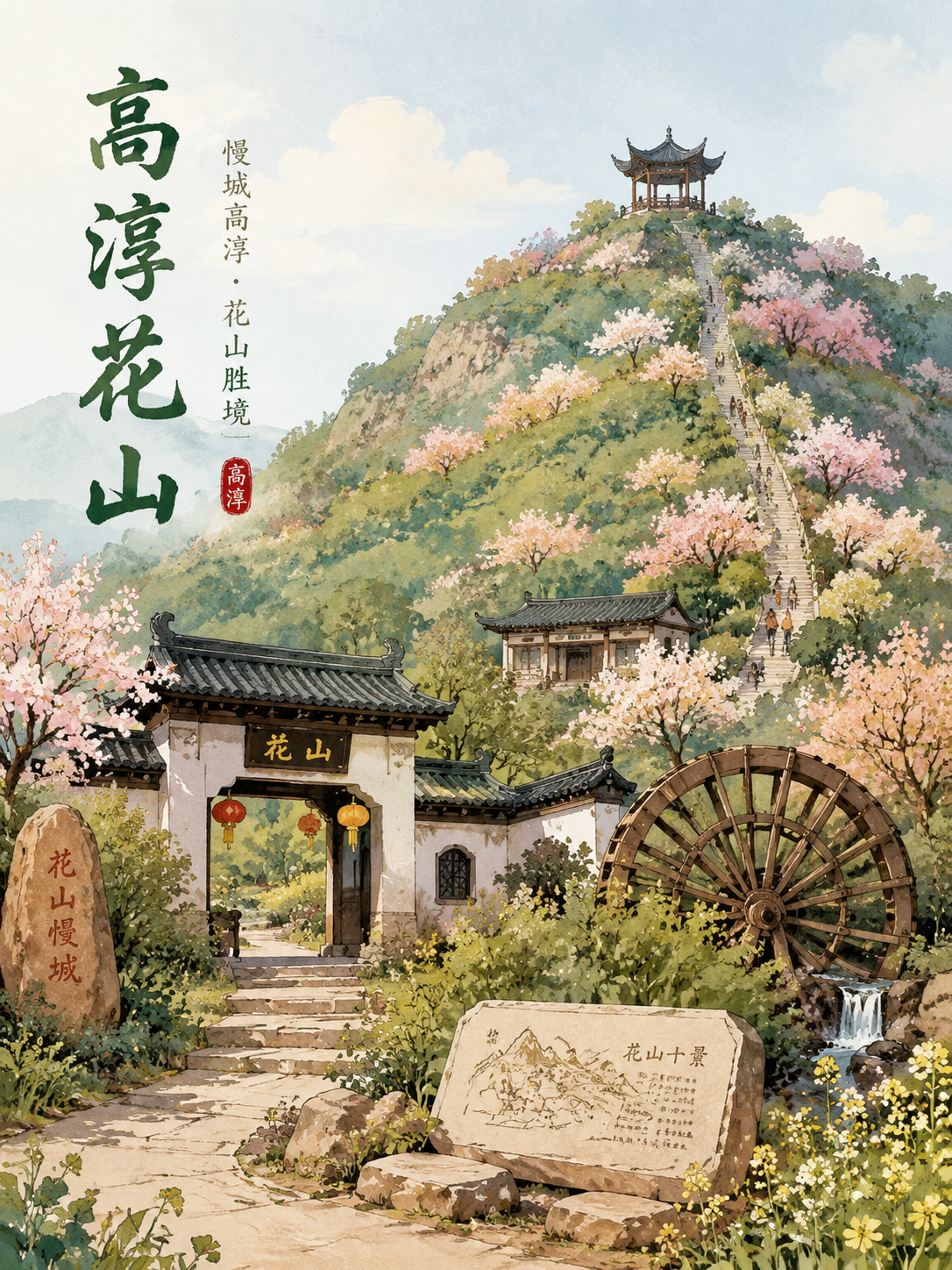高淳花山