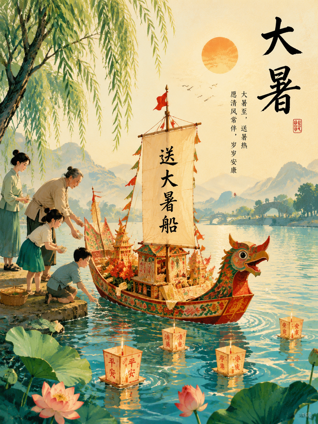送大暑船