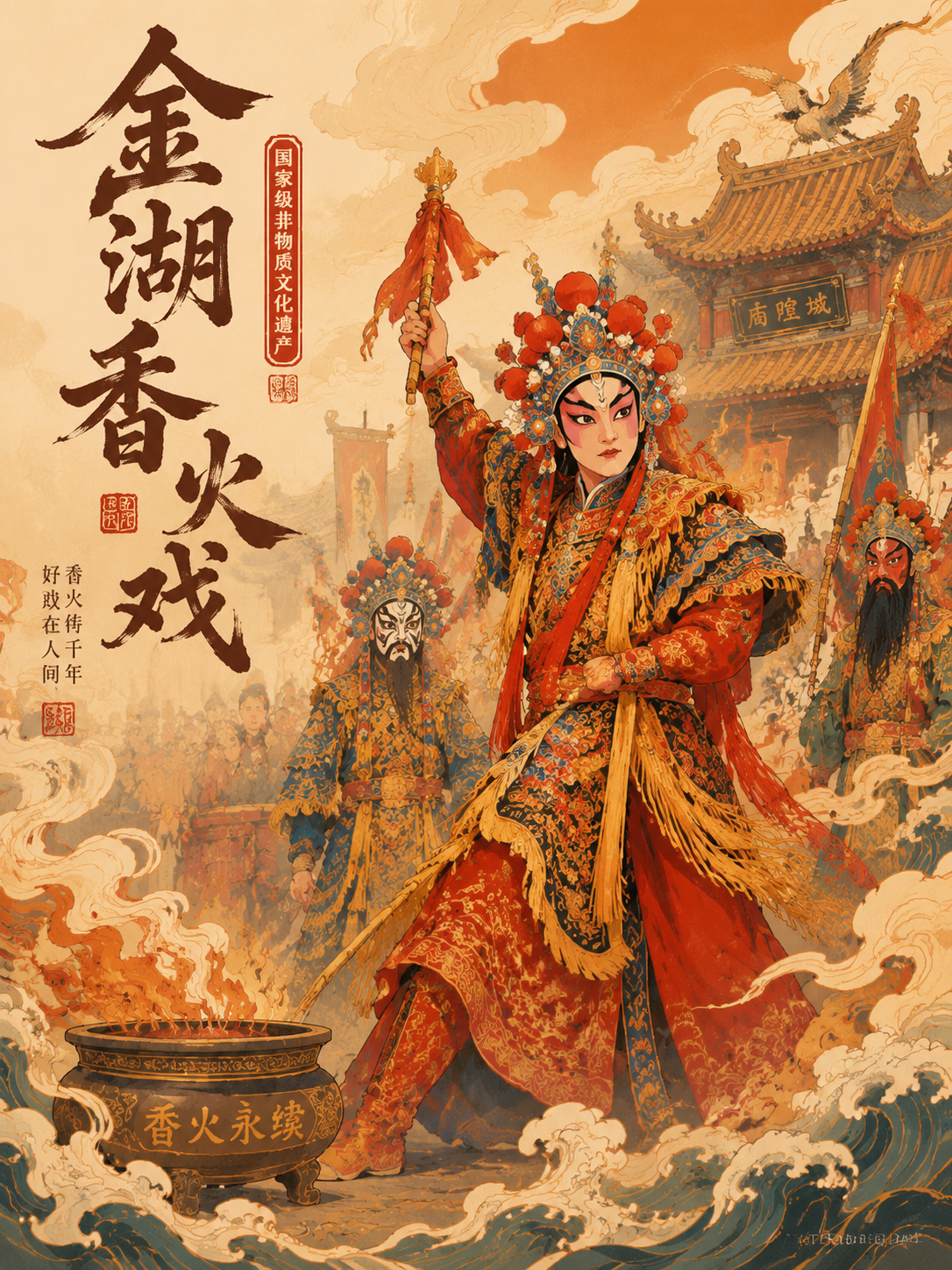 金湖香火戏