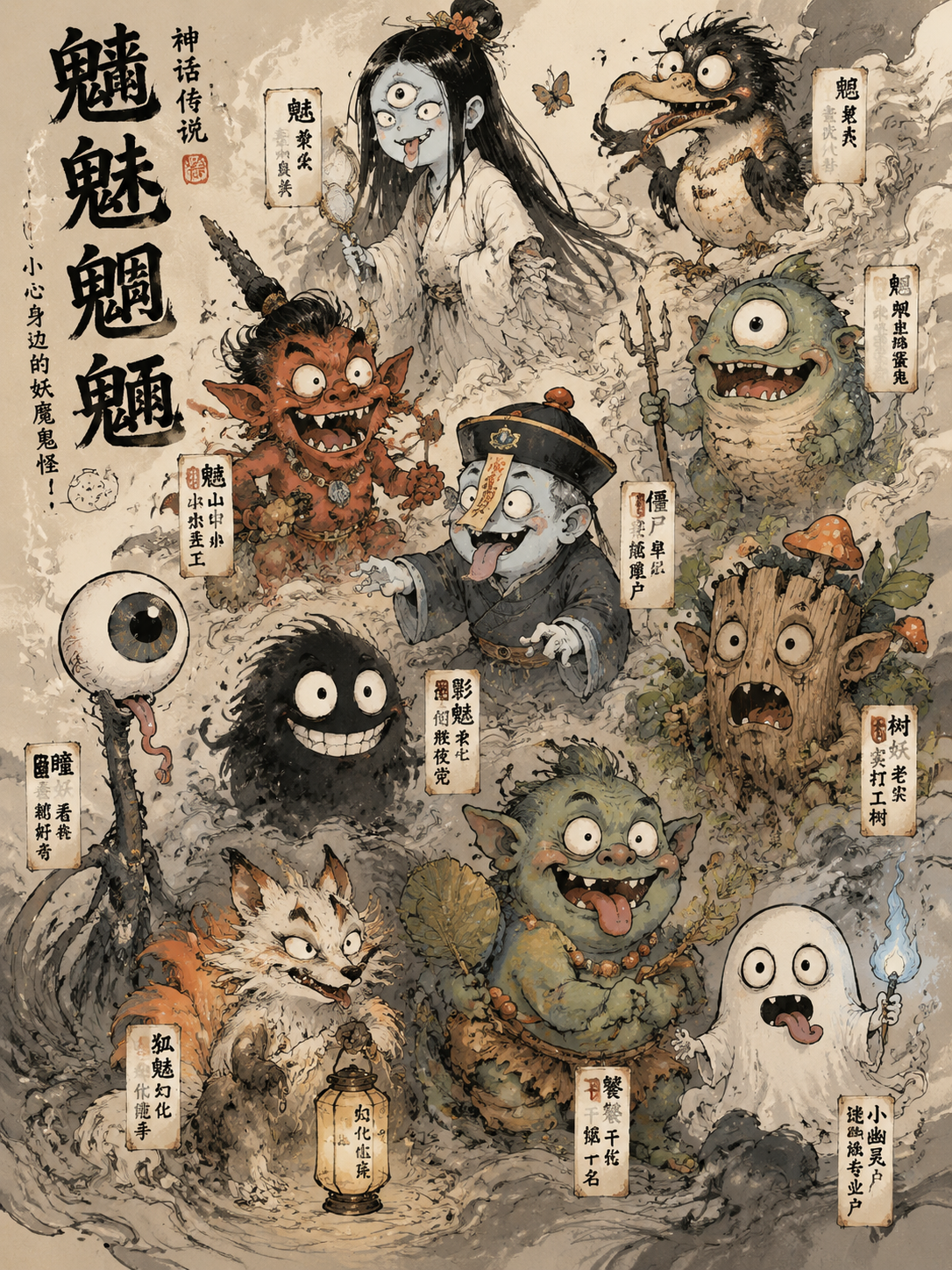 魑魅魍魉