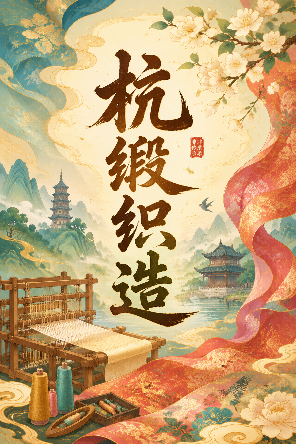 杭缎织造