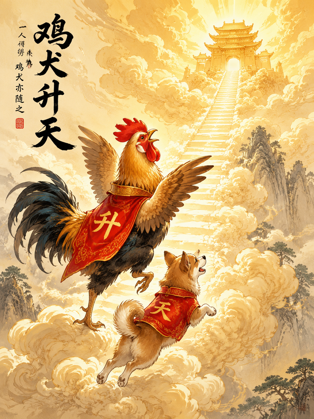 鸡犬升天
