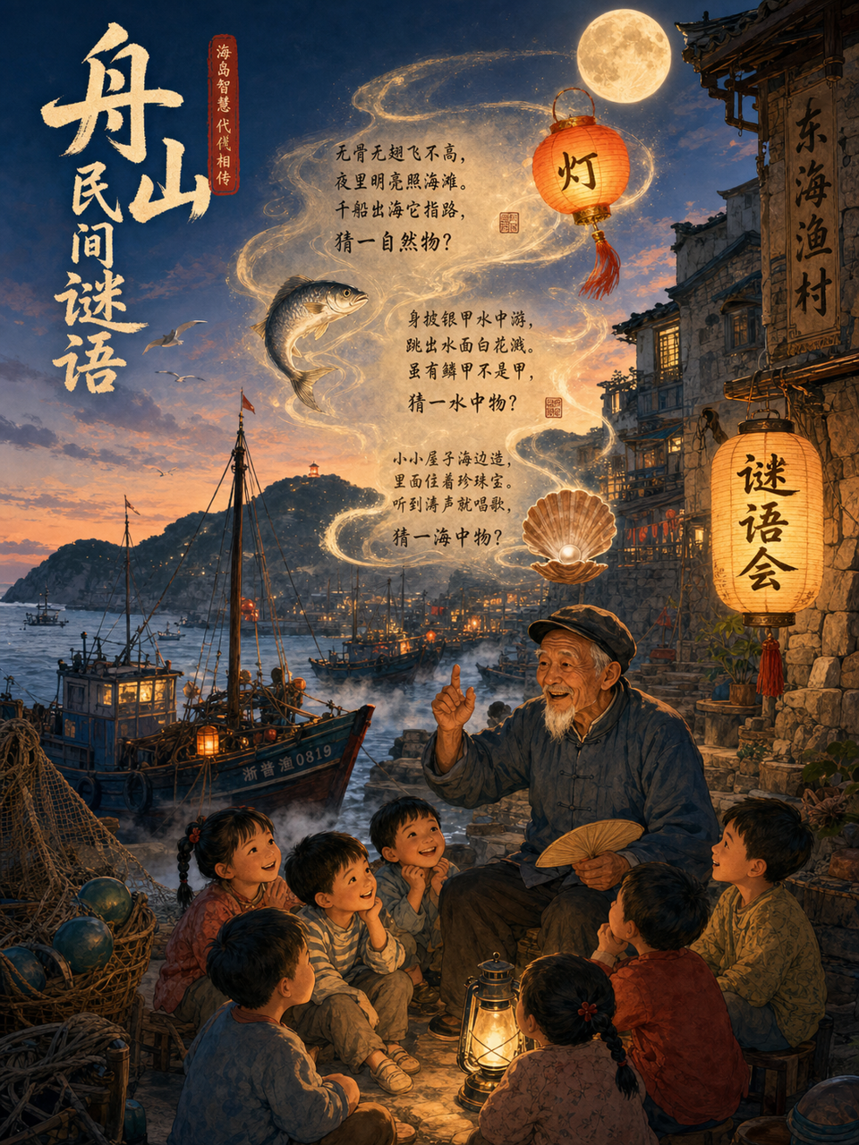 舟山民间谜语