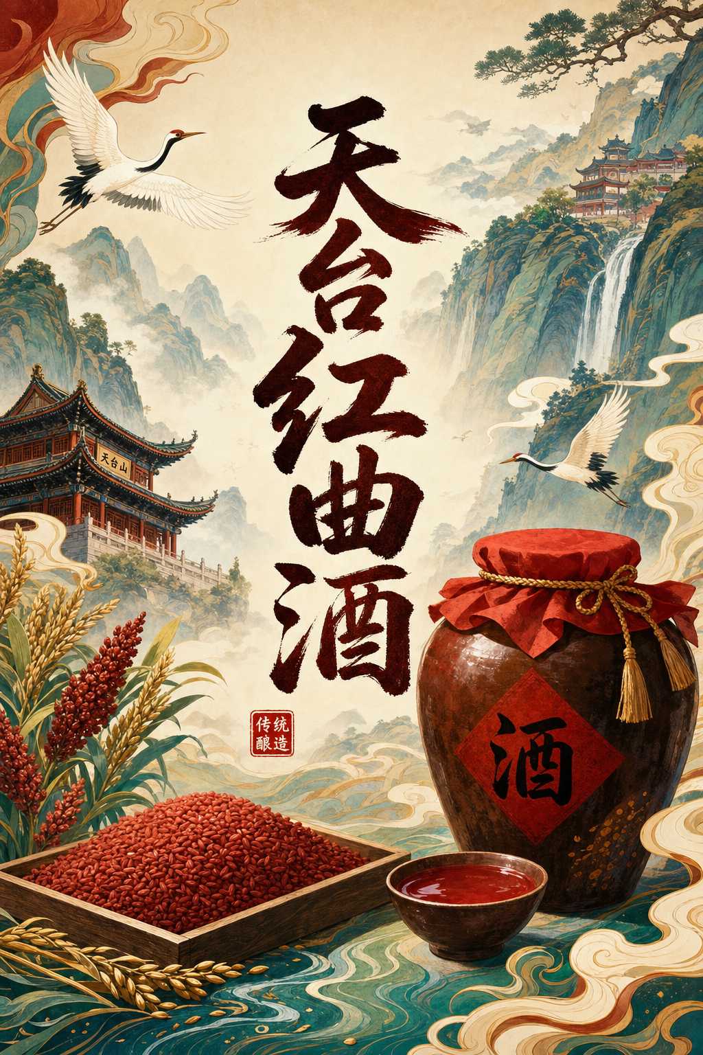 天台红曲酒