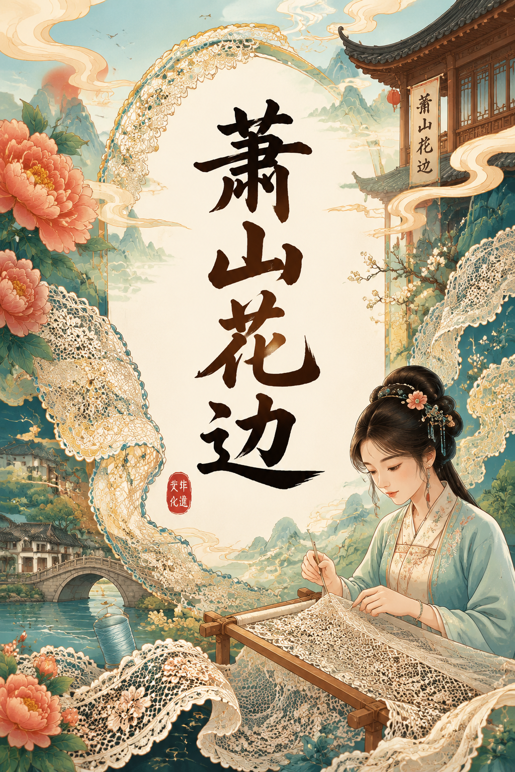 萧山花边