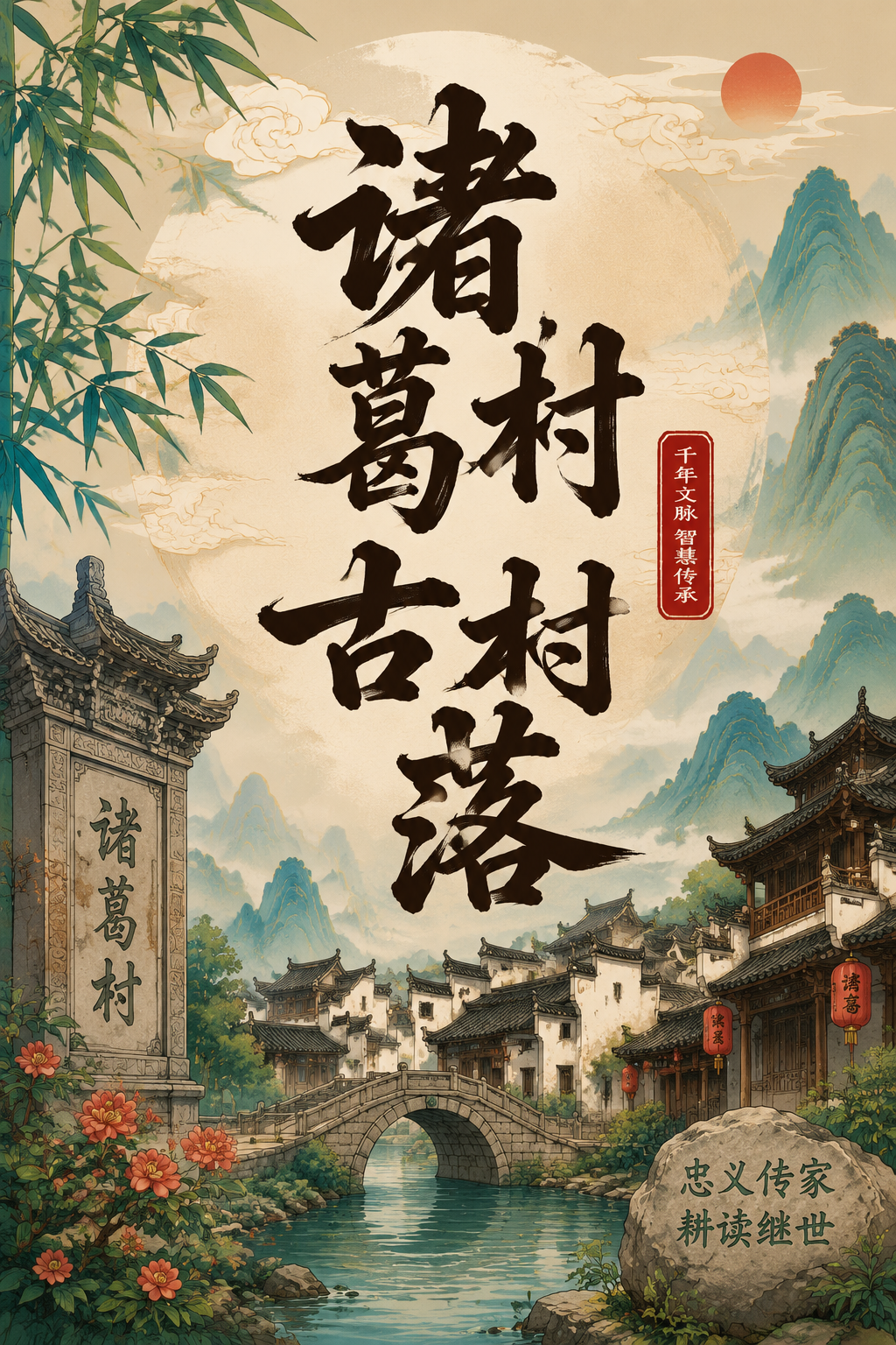 诸葛村古村落