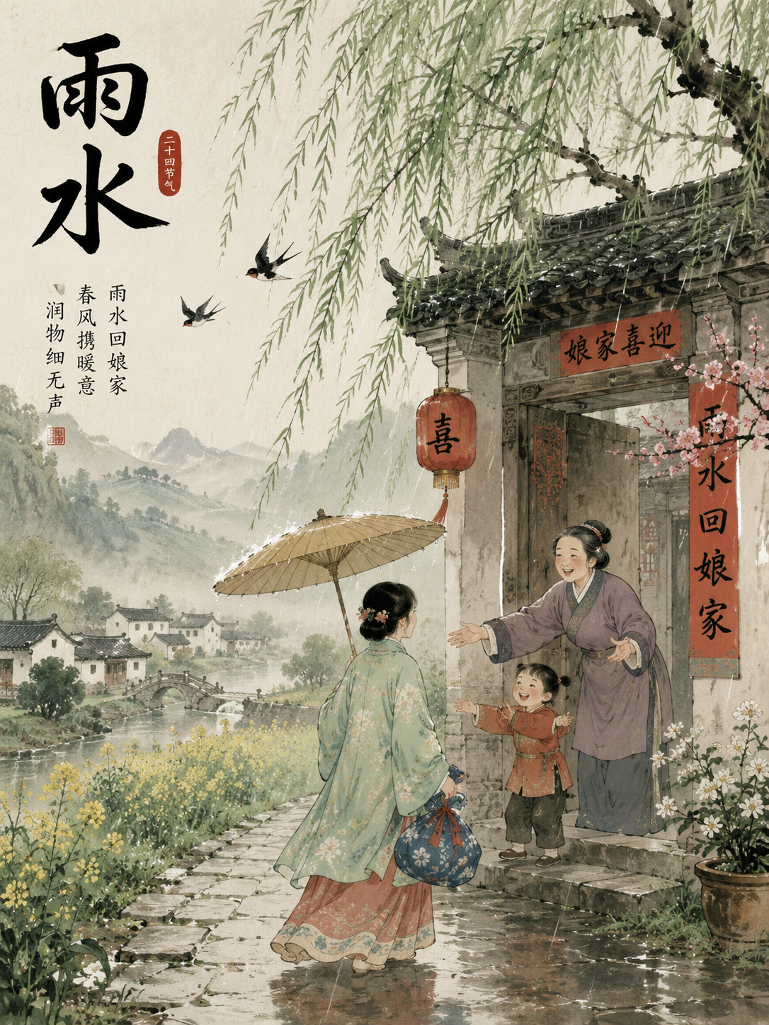 雨水回娘家