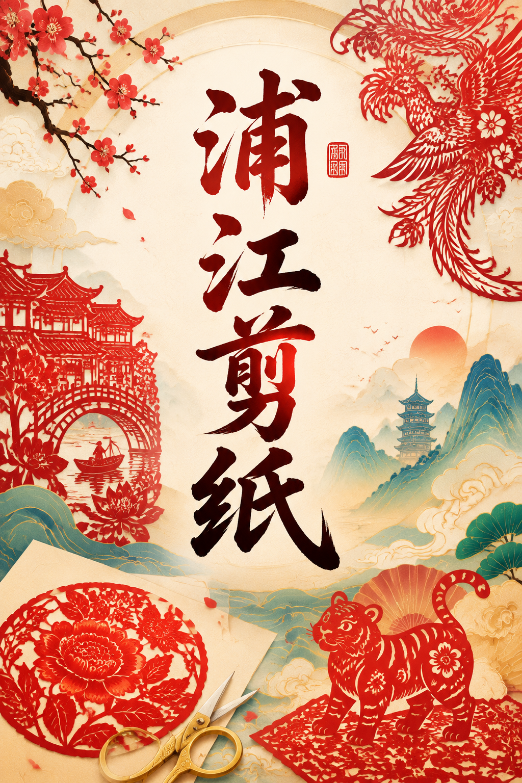 浦江剪纸