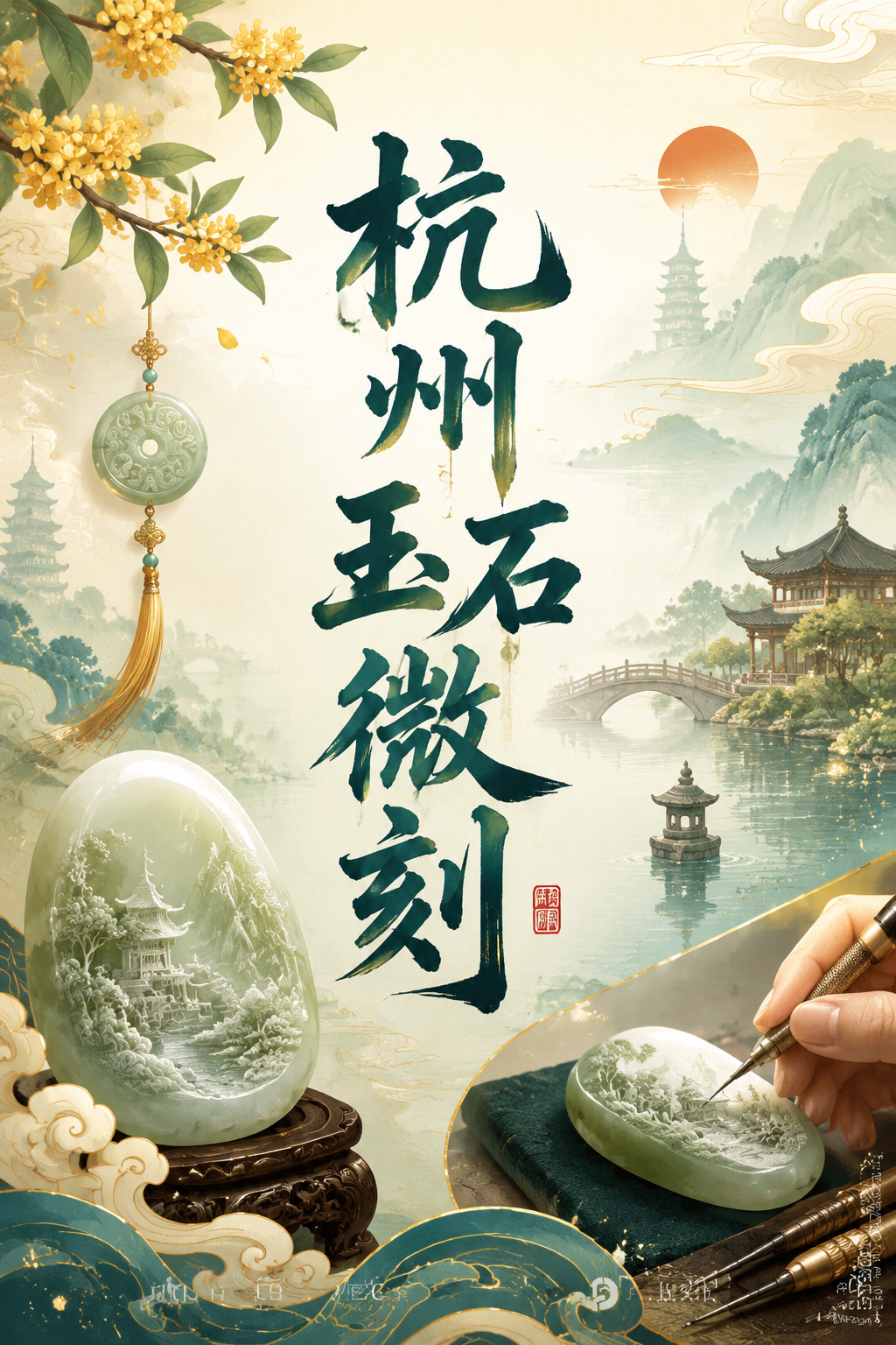 杭州玉石微刻