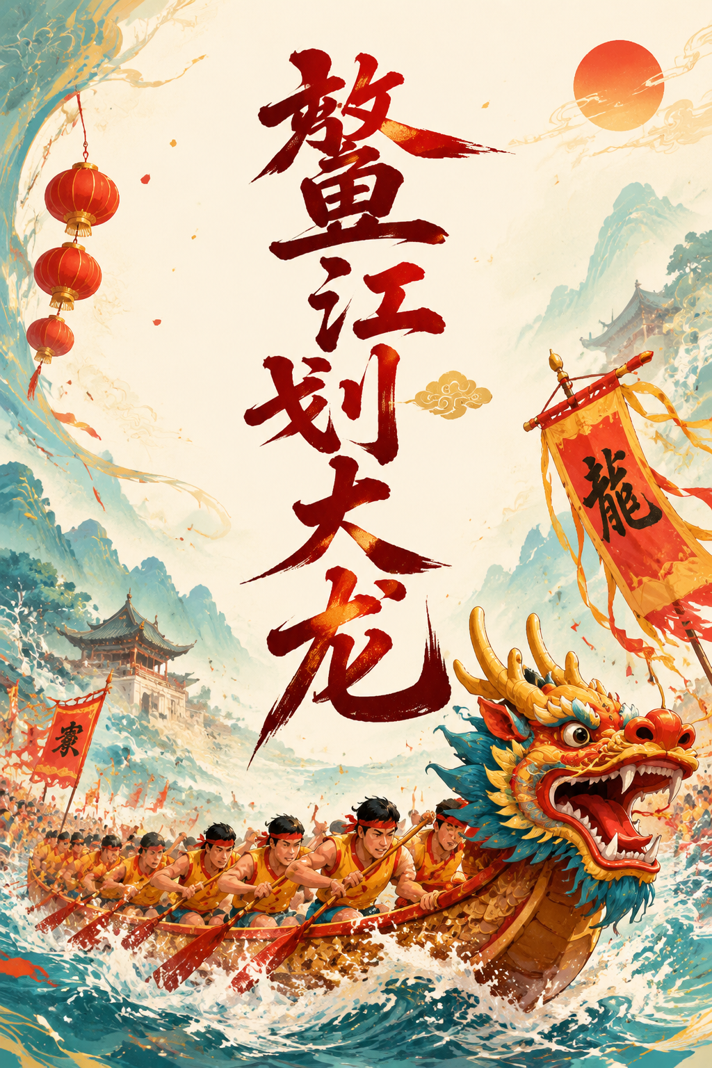 鳌江划大龙