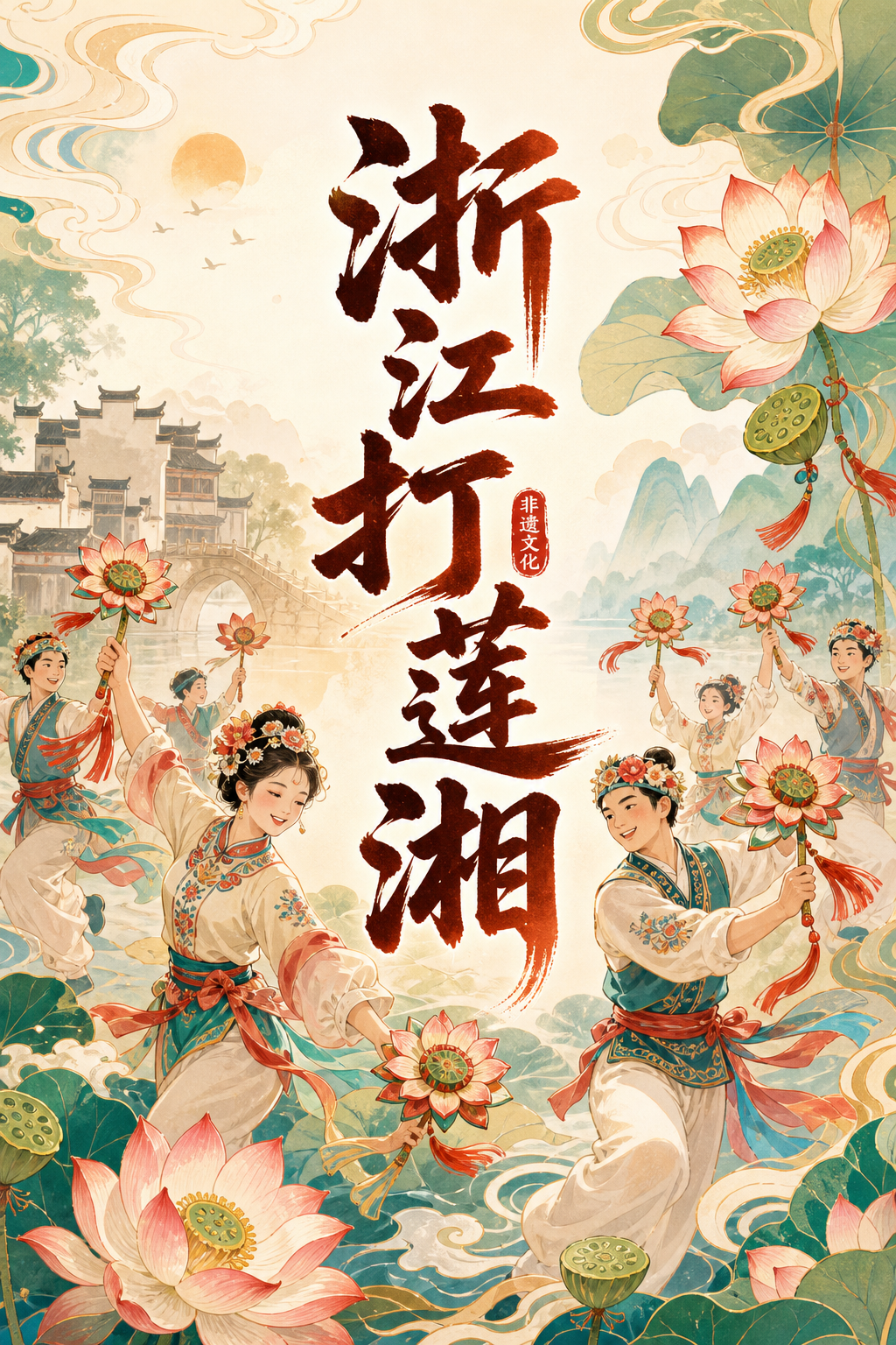 浙江打莲湘