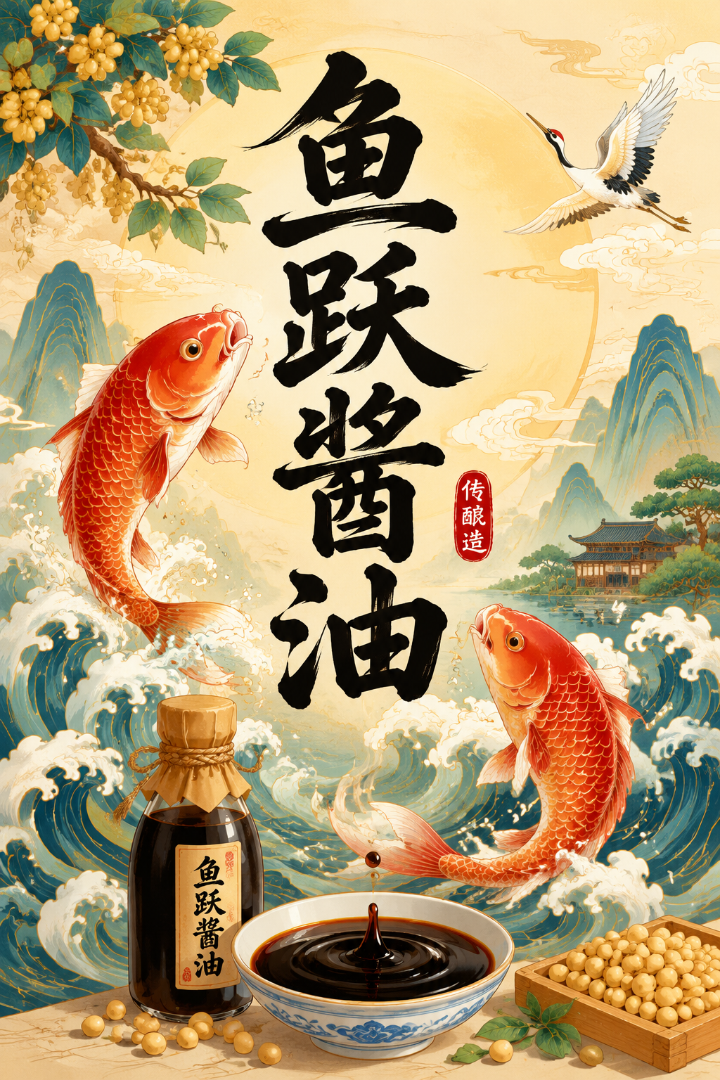 鱼跃酱油