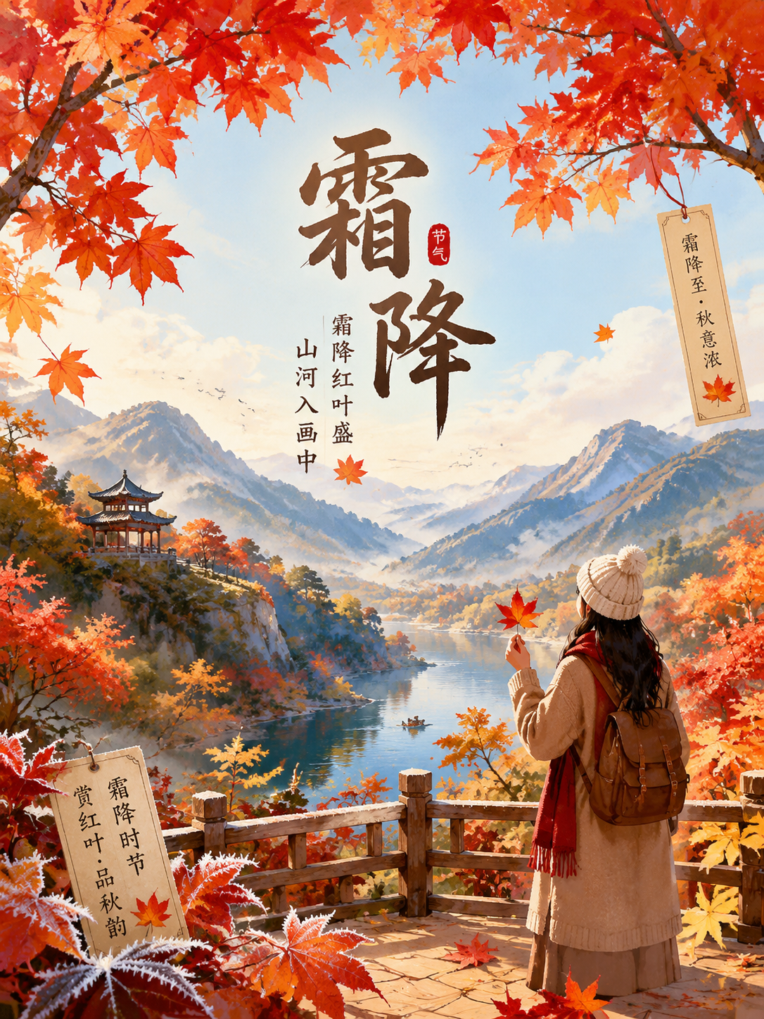 霜降赏红叶