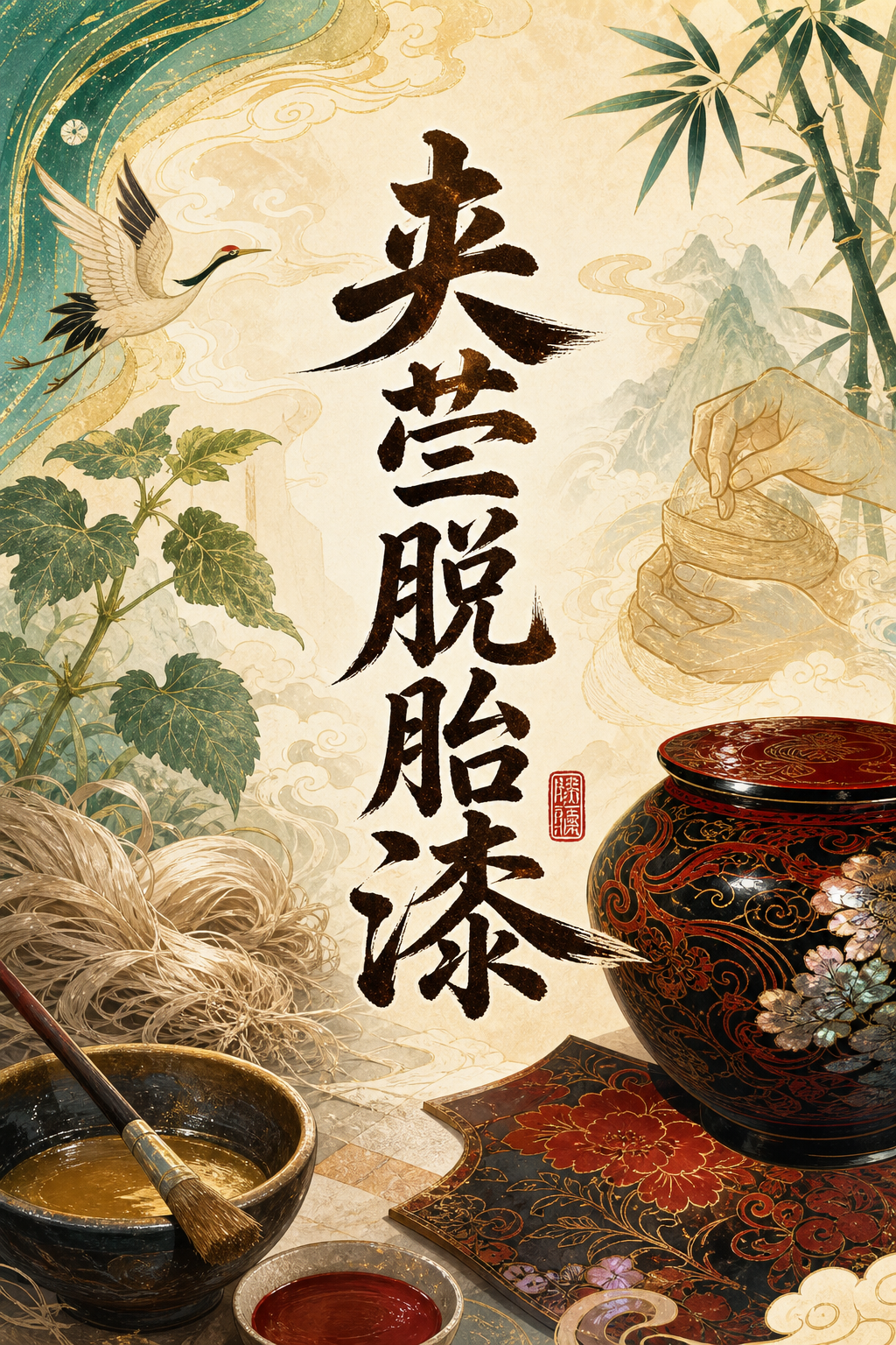 夹苎脱胎漆