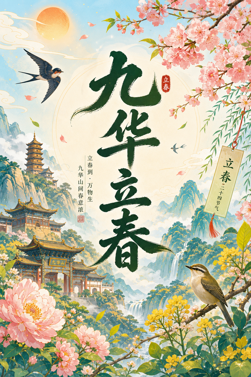 九华立春