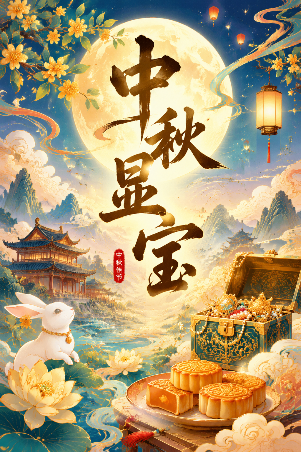 中秋显宝