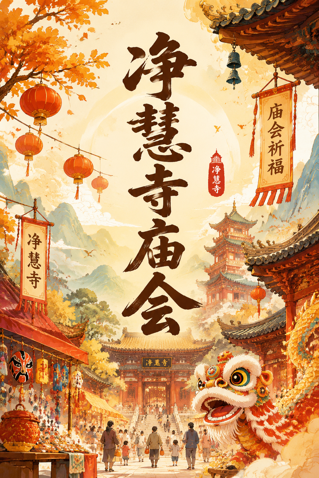 净慧寺庙会