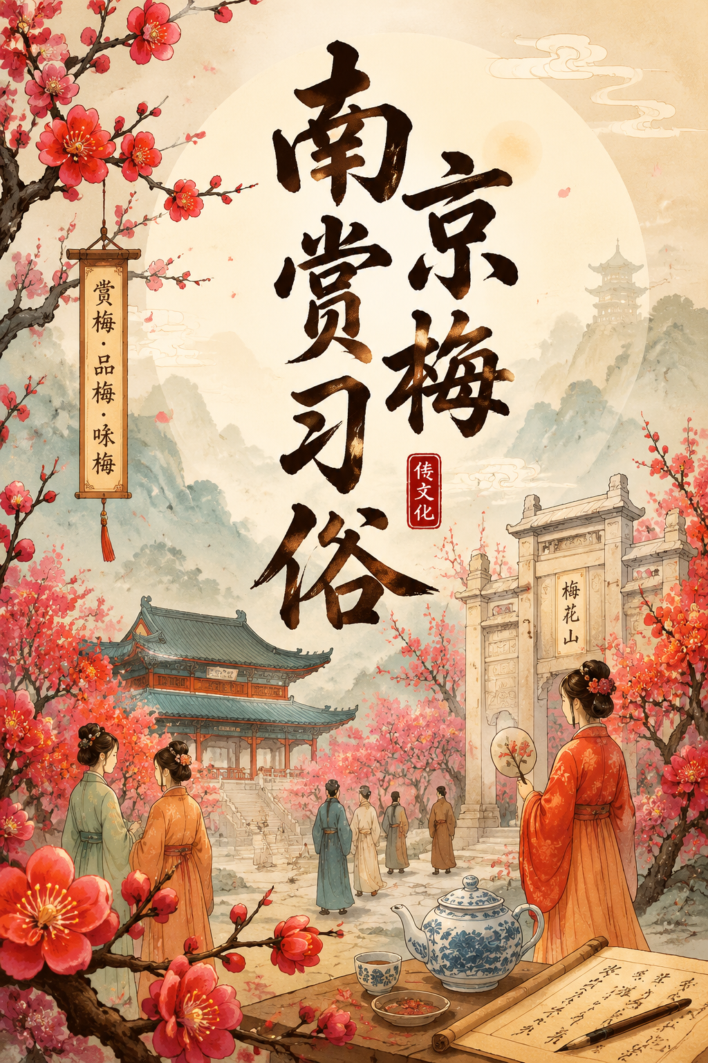 南京赏梅习俗