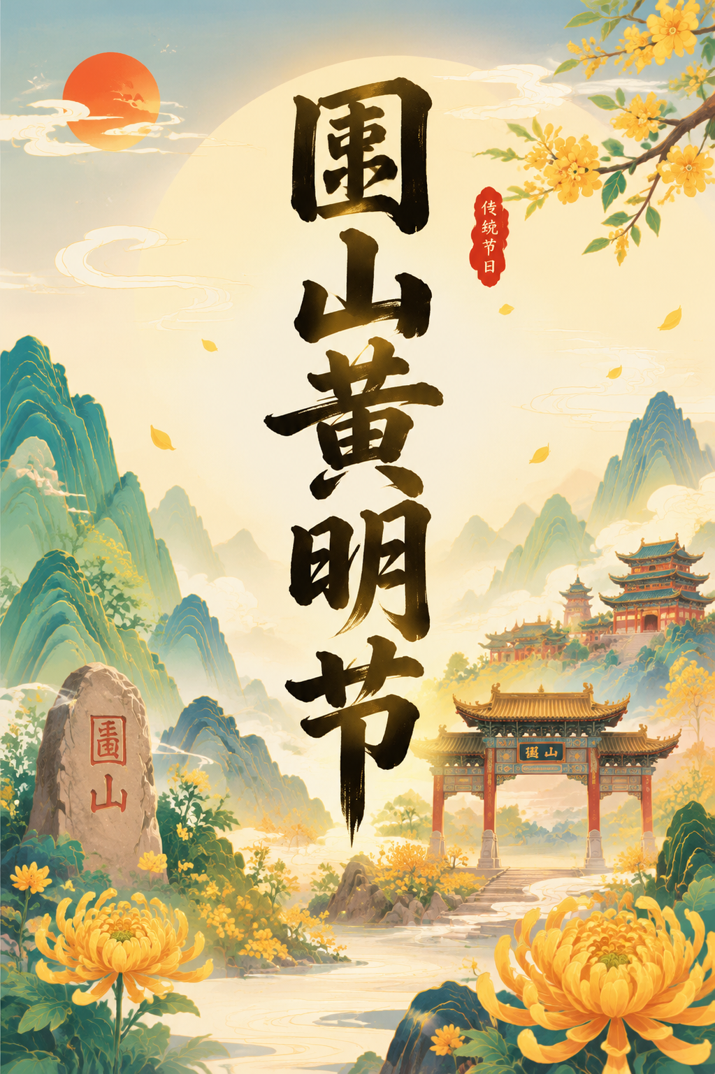 圌山黄明节