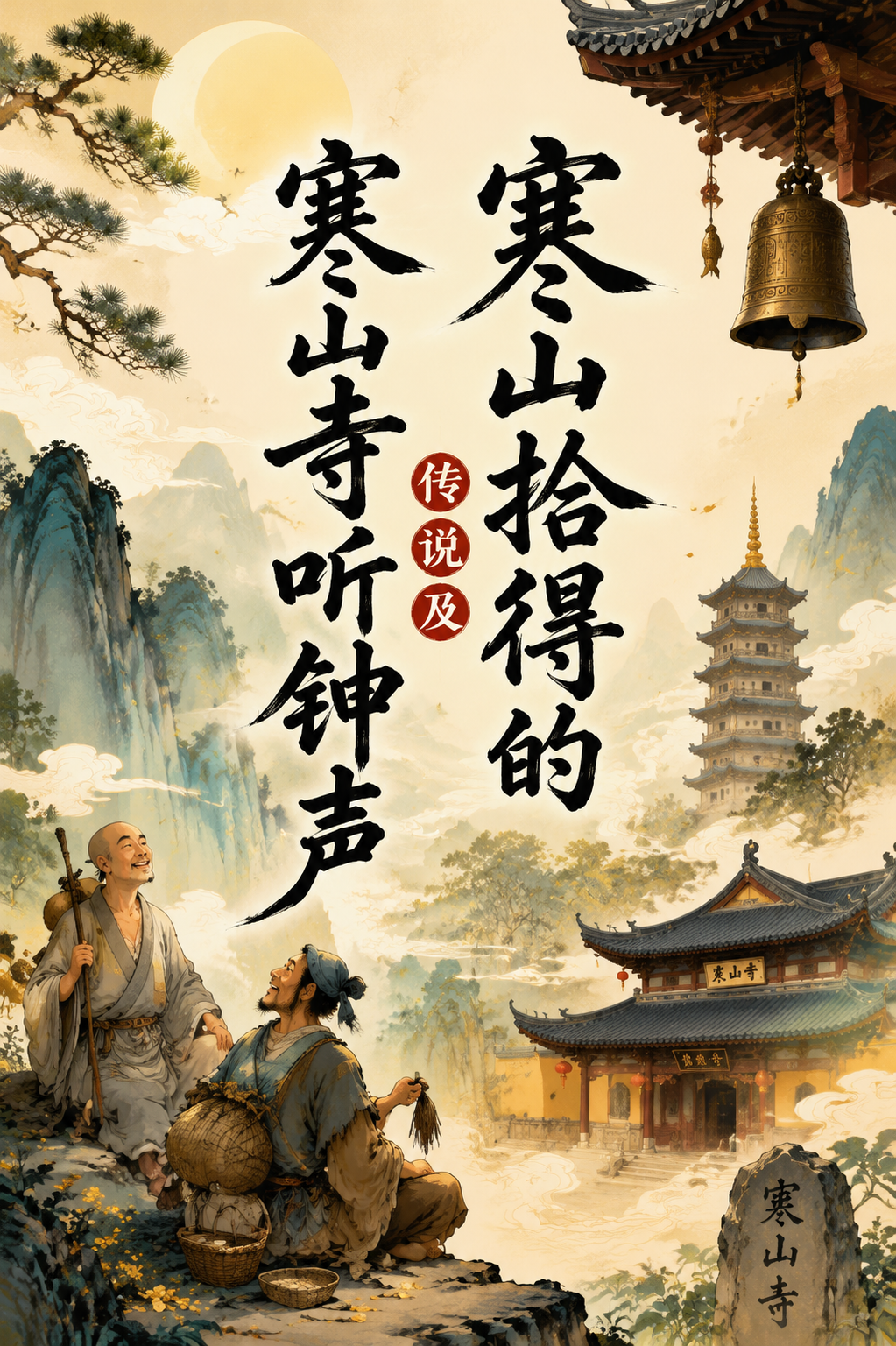 寒山拾得的传说及寒山寺听钟声