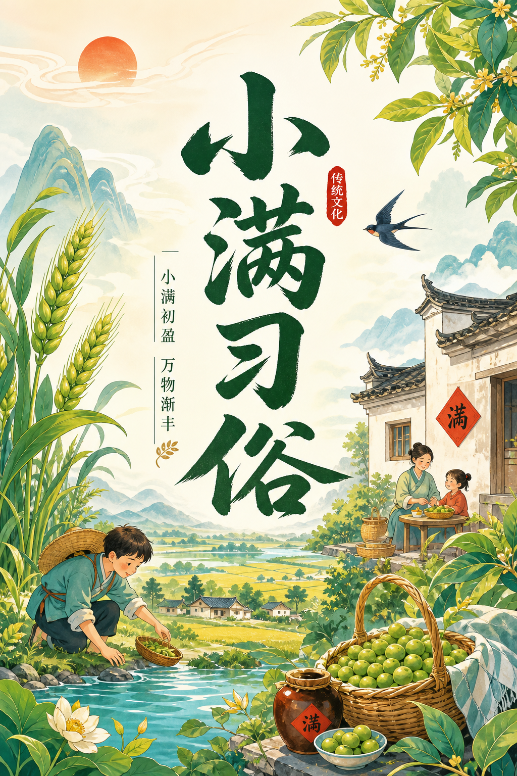小满习俗