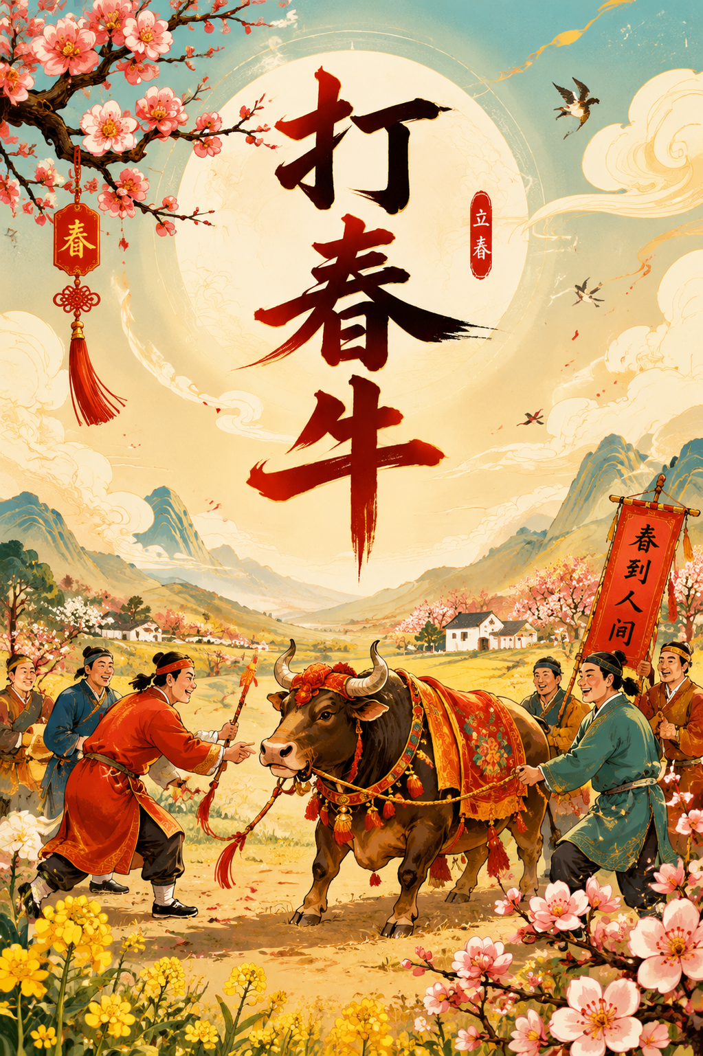 打春牛