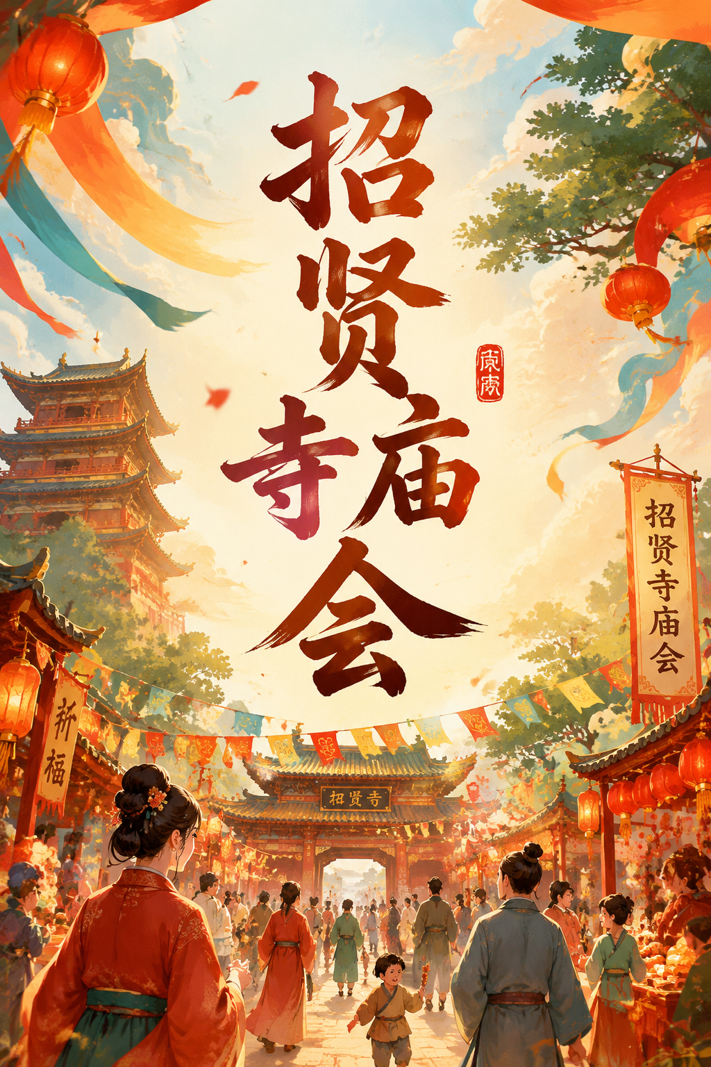 招贤寺庙会