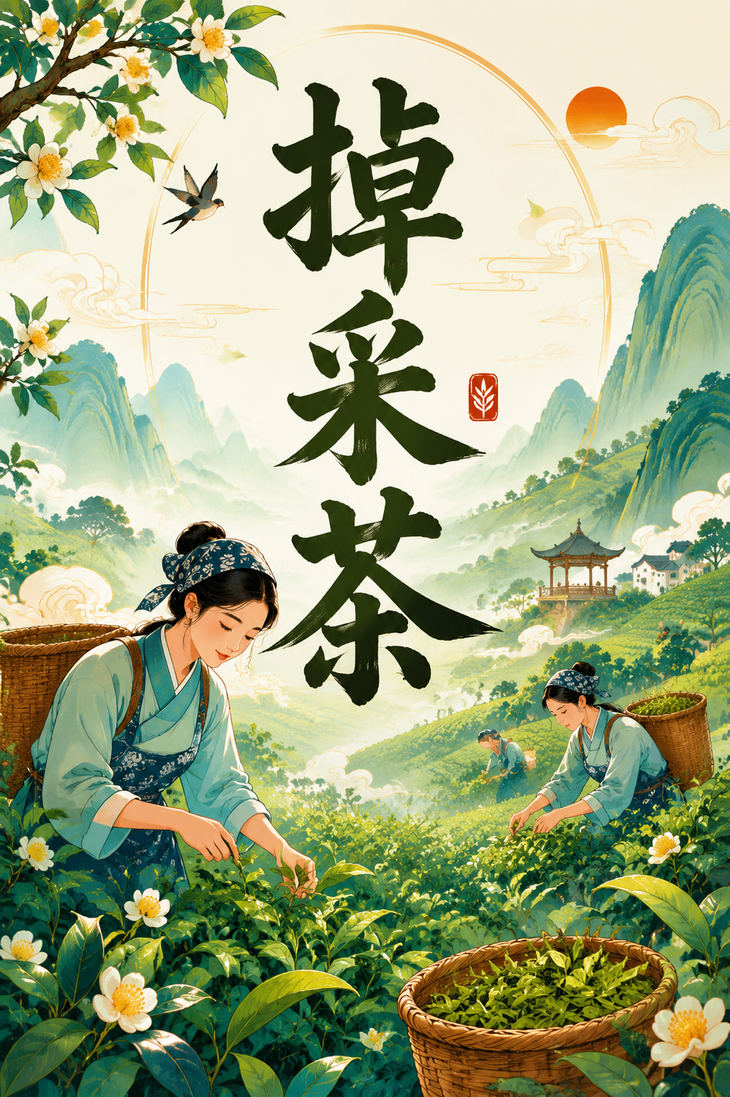 掉采茶