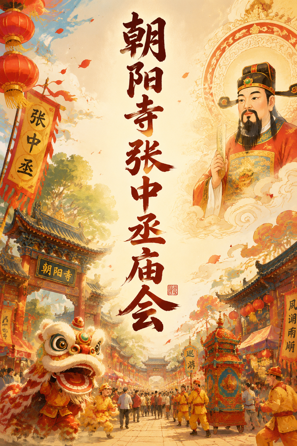 朝阳寺张中丞庙会