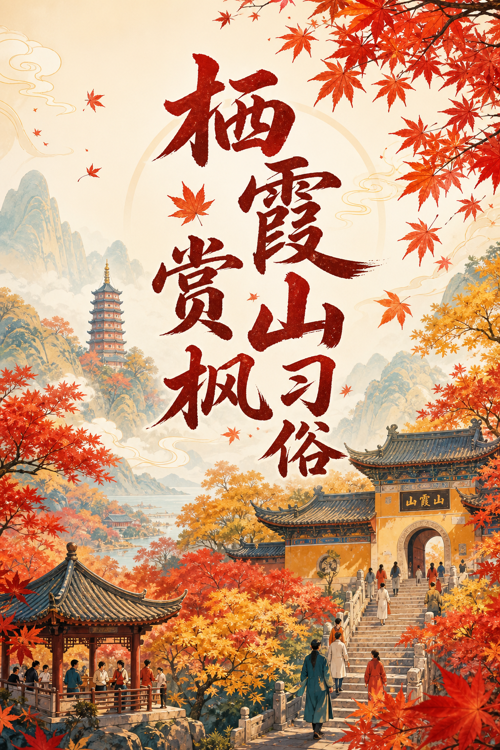 栖霞山赏枫习俗