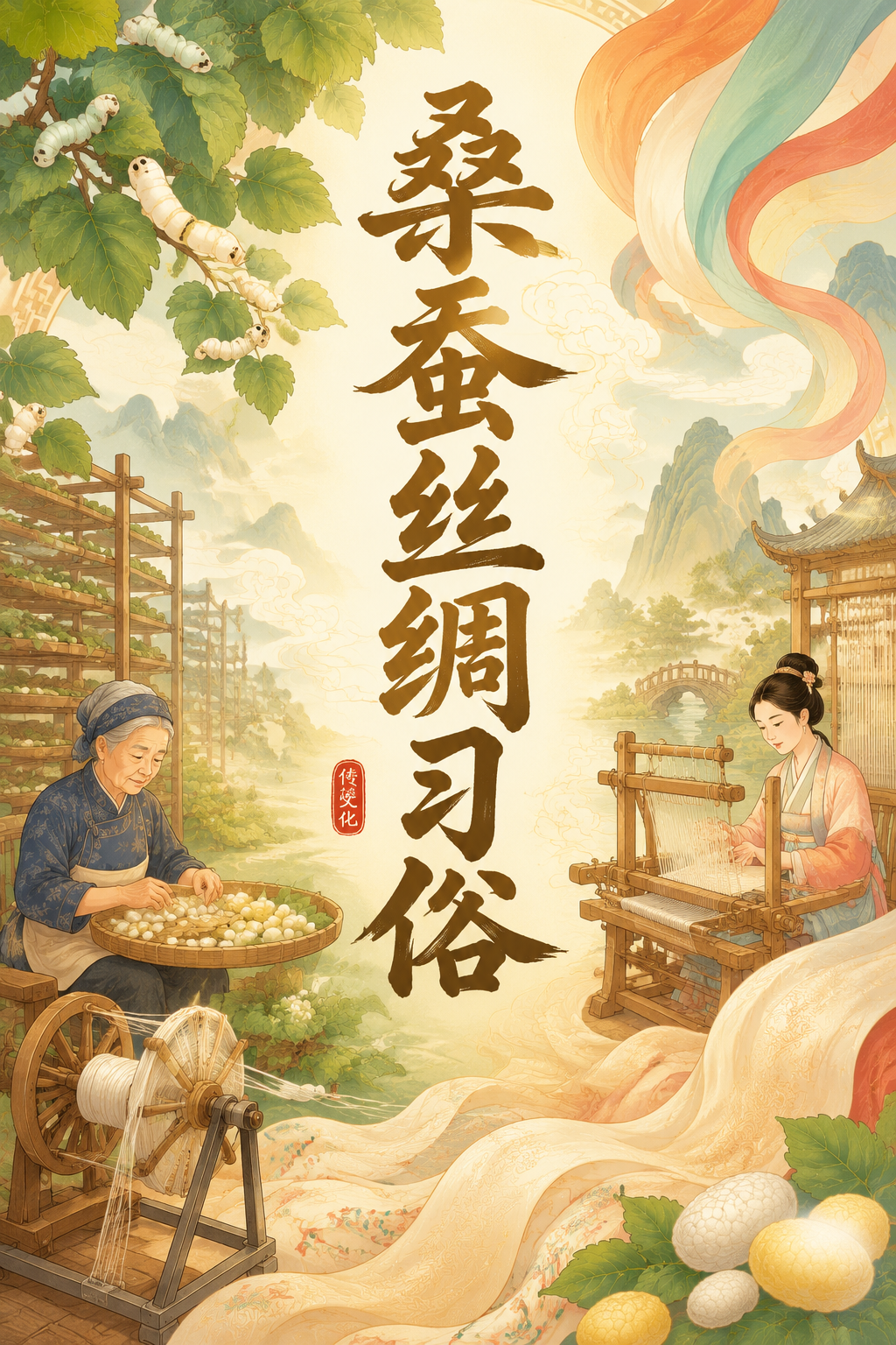 桑蚕丝绸习俗
