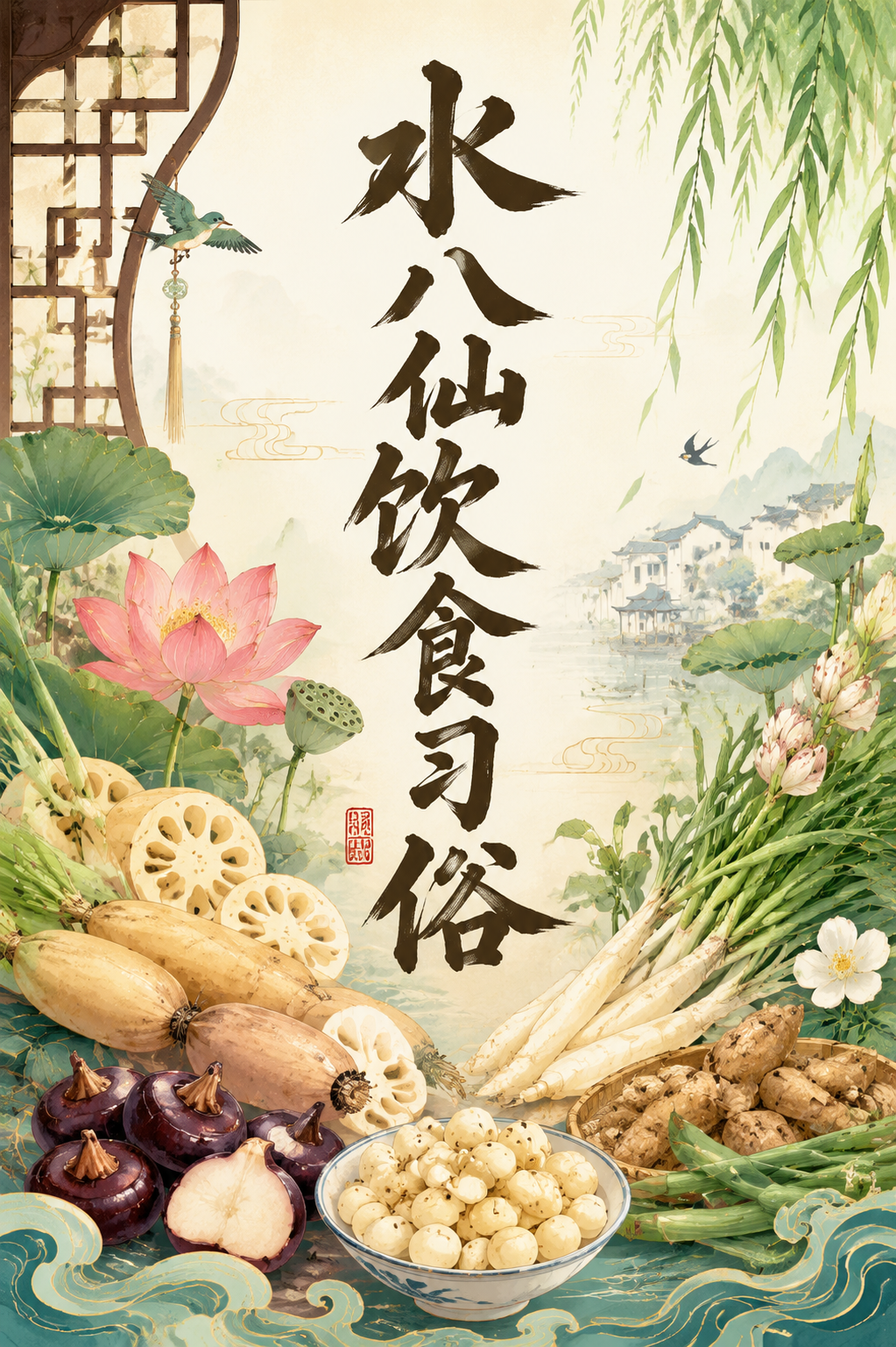 水八仙饮食习俗