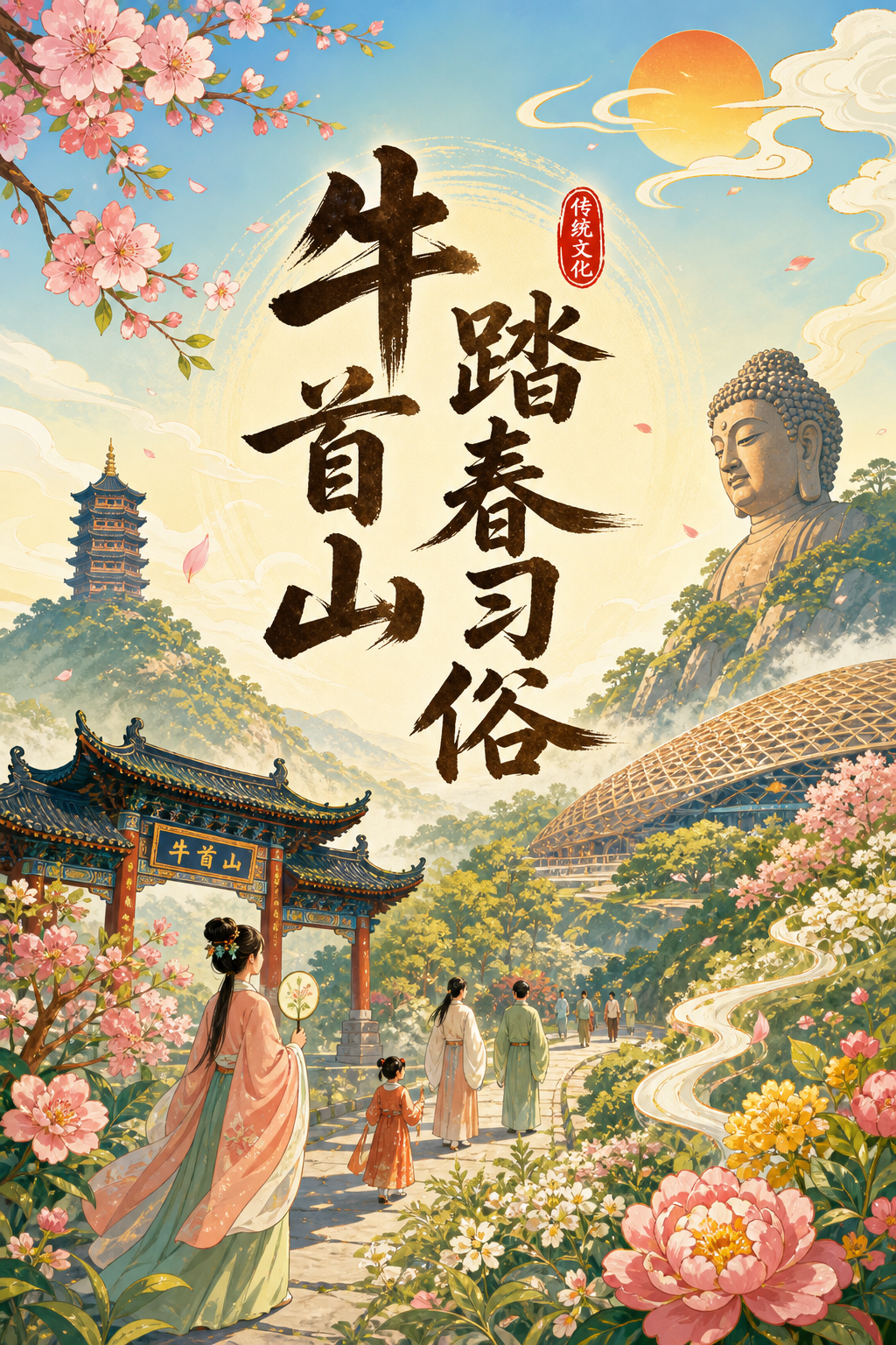 牛首山踏春习俗