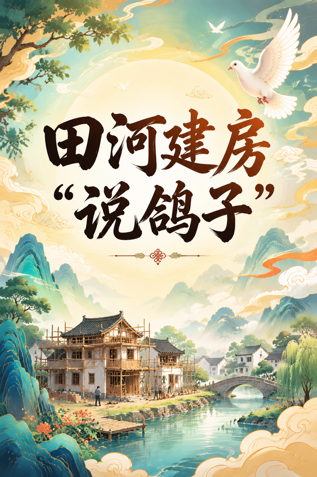 田河建房“说鸽子”