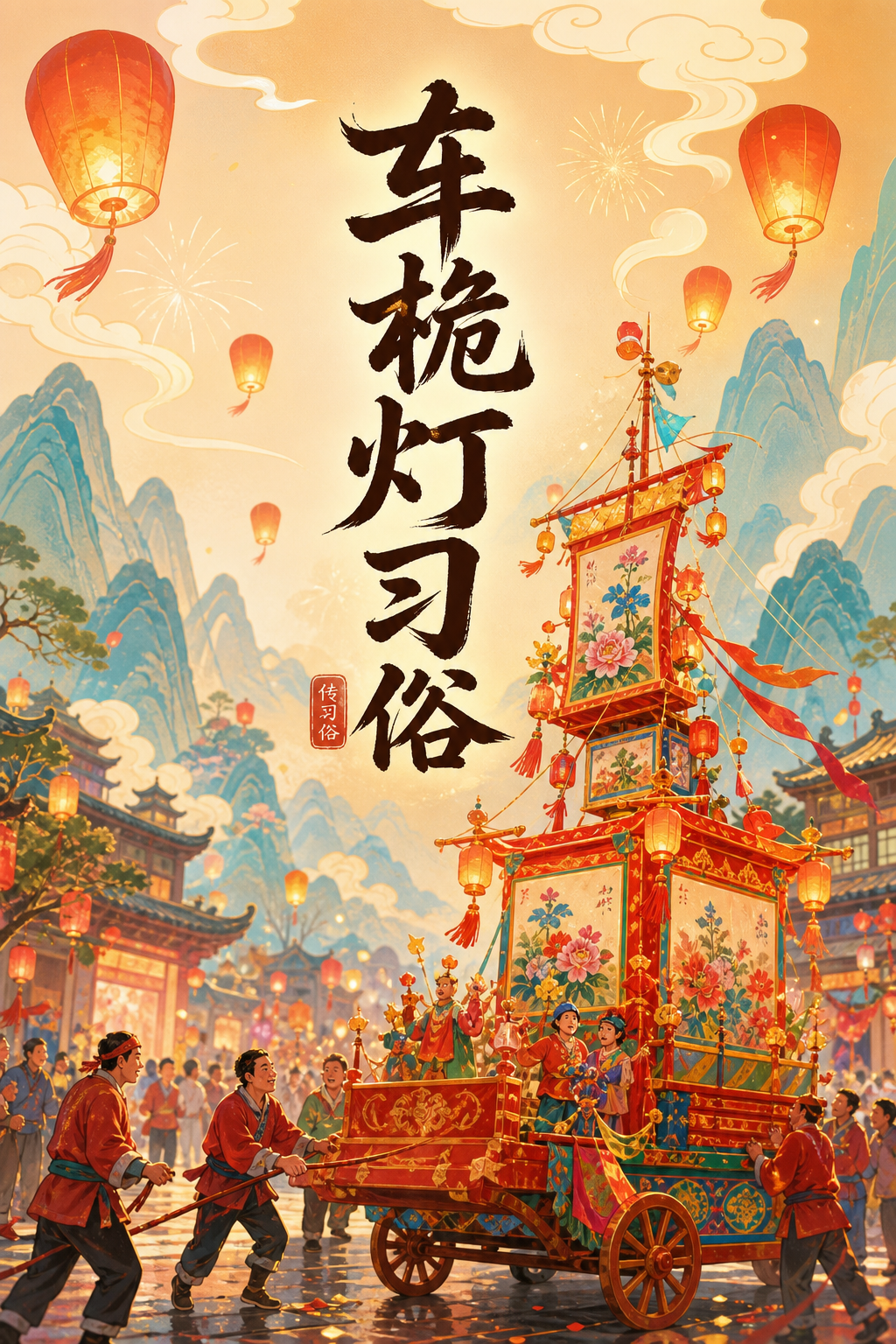车桅灯习俗