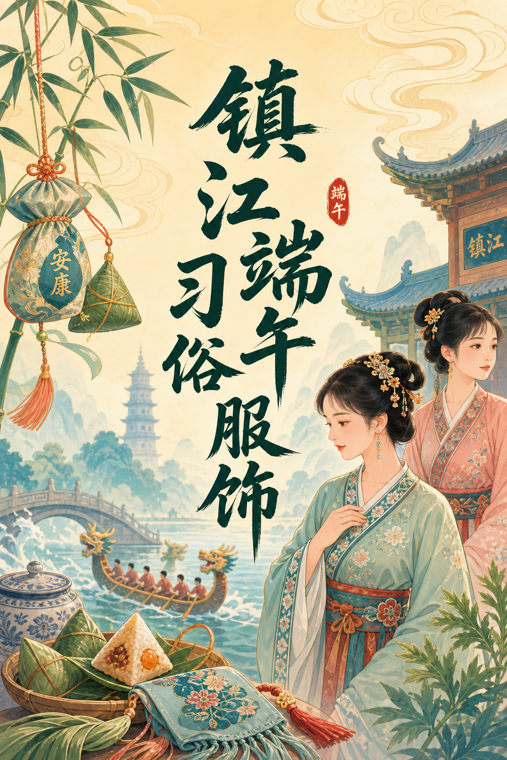 镇江端午习俗服饰
