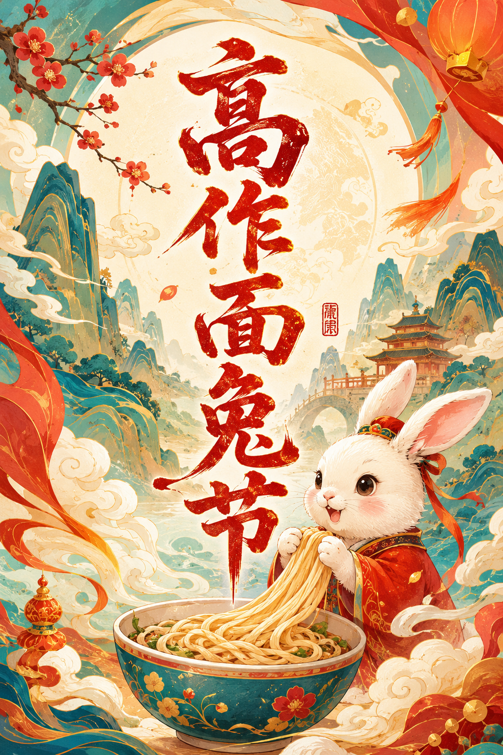 高作面兔节