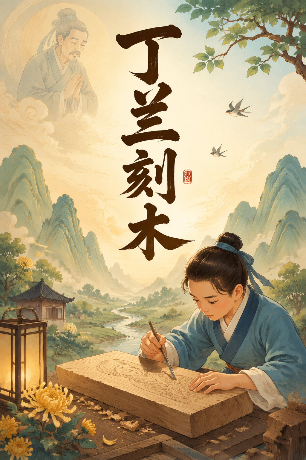 丁兰刻木