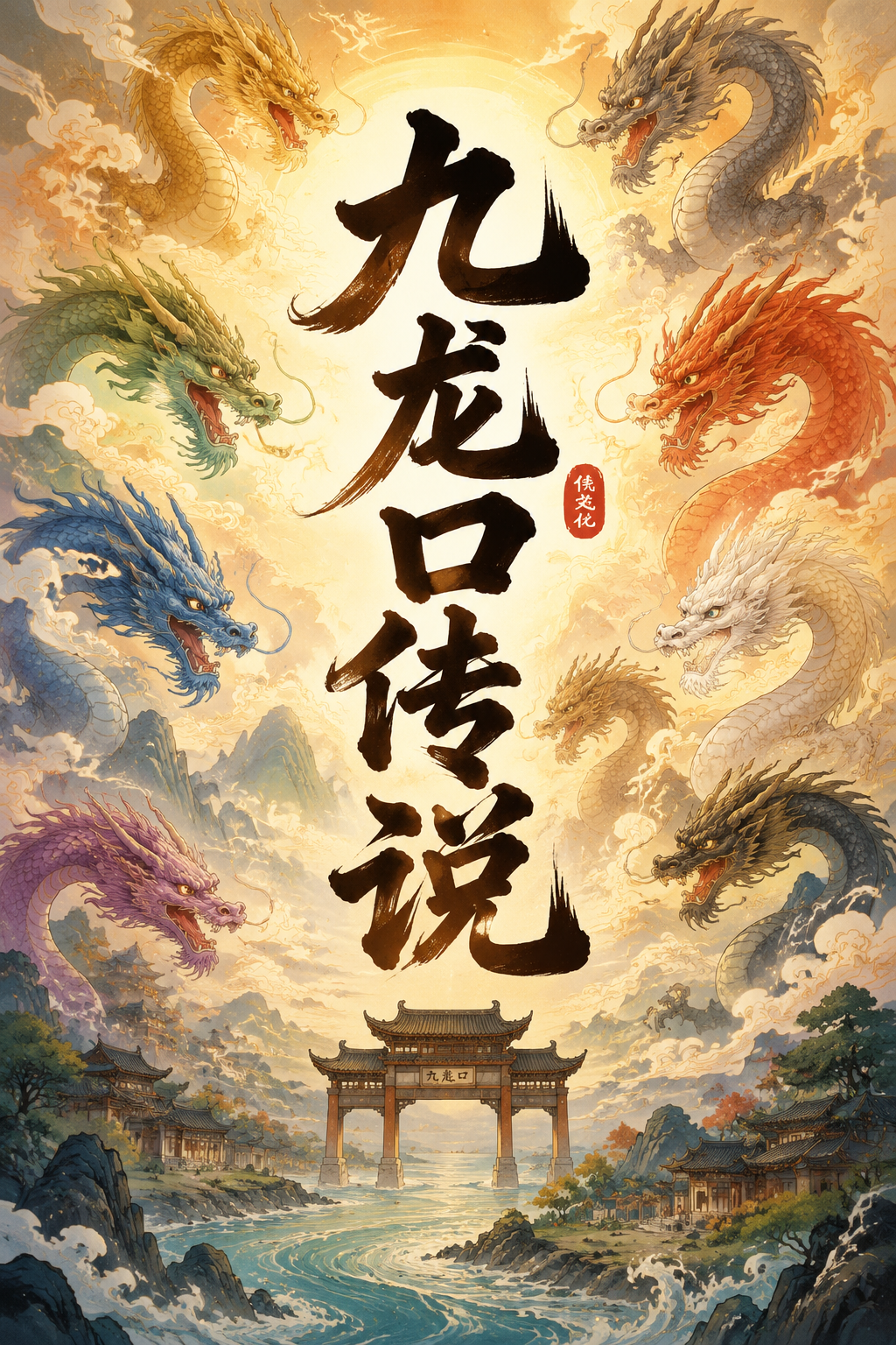 九龙口传说