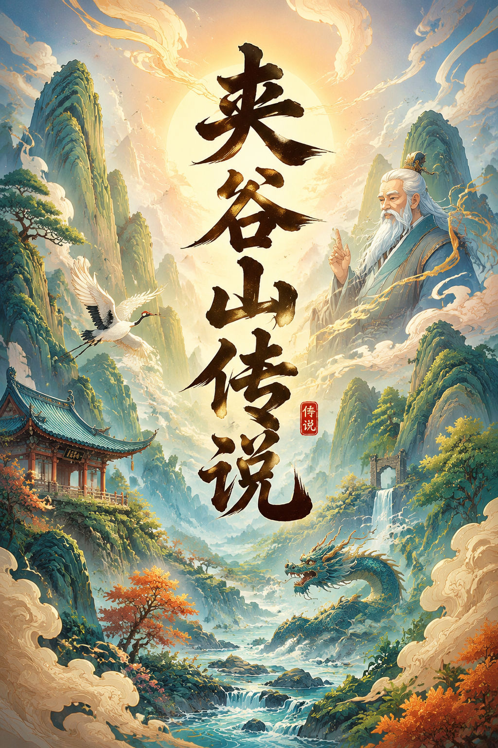 夹谷山传说