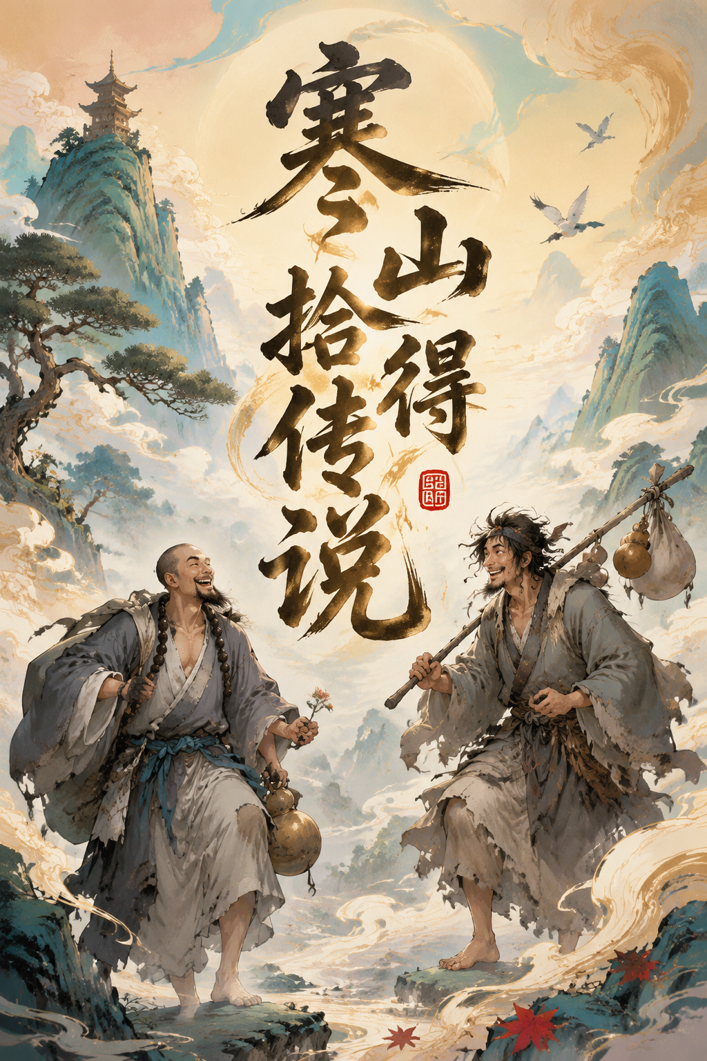 寒山拾得传说