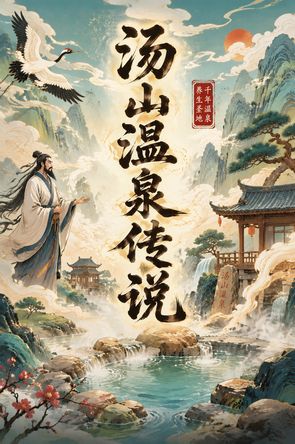 汤山温泉传说